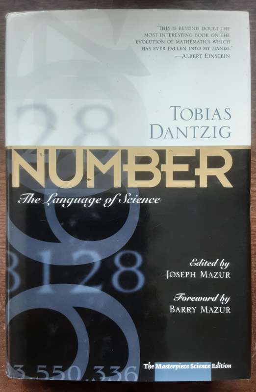 Number The Language of Science by Tobias Dantzig edited by Joseph Mazur