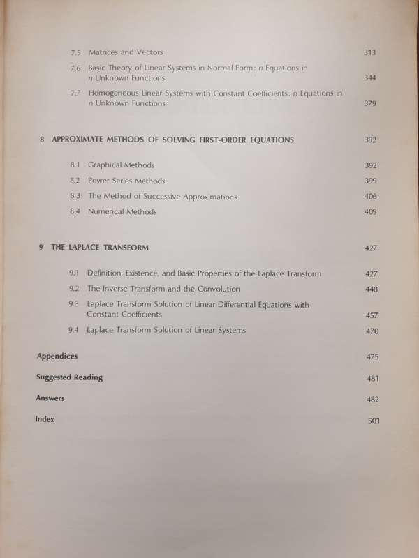 Introduction to Ordinary Differential Equations 3rd Edition by Shepley L Ross