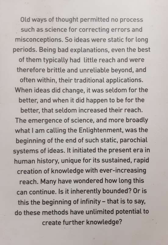 The Beginning of Infinity Explanations That Transform the World by David Deutsch