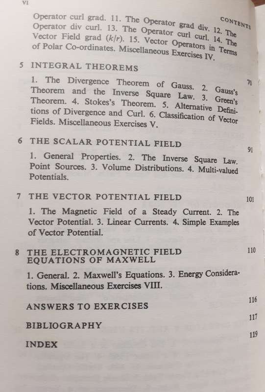An Introduction to Vector Analysis by B Hague