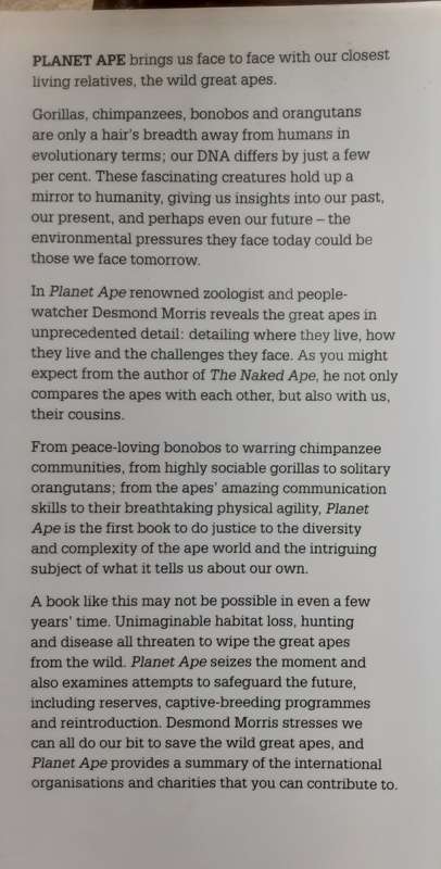 Planet Ape by Desmond Morris