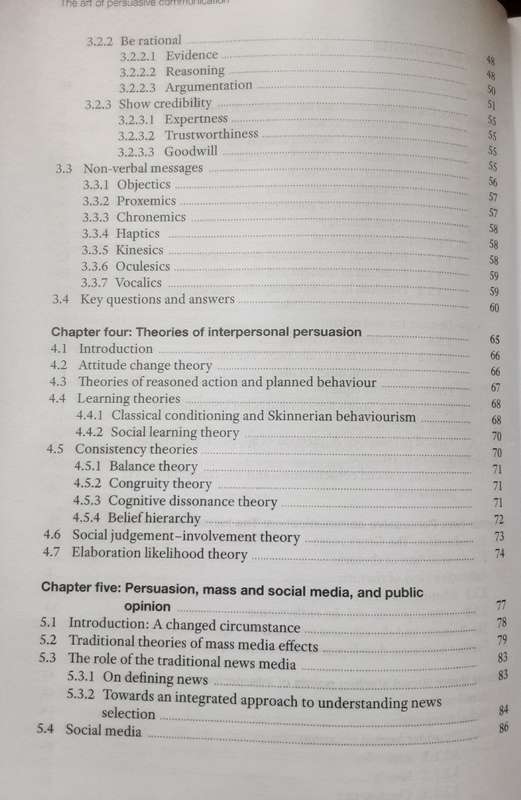 The Art of Persuasive Communication A Process 4th Edition by Johann C de Wet