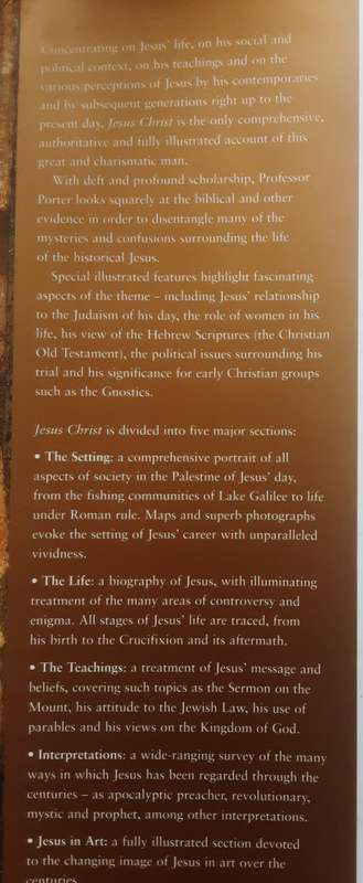 Jesus Christ the Jesus of History,  the Christ of Faith by J R Porter