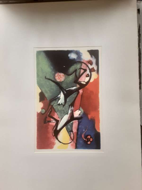 Franz Marc 6 Aquarelle published by F Bruckmann in 1949