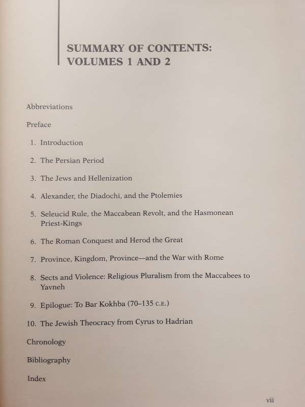 Judaism From Cyrus to Hadrian Volume One  The Persian and Greek Periods by Lester L Grabbe