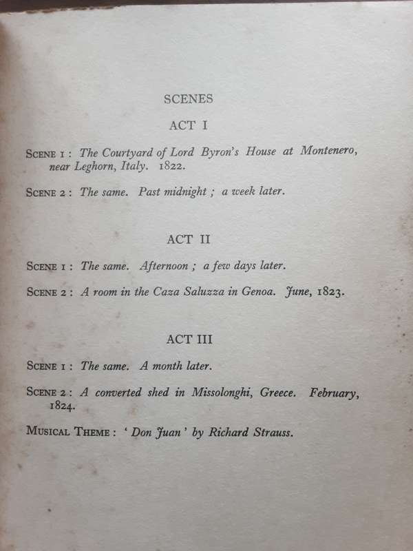 An Elegance of Rebels, A Play in Three Acts by Noel Langley ***SCARCE**