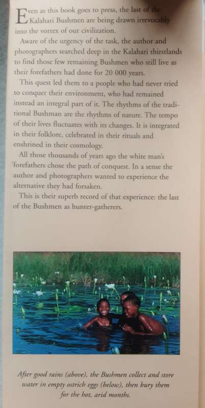 The Bushmen text by Alf Wannenburgh, photography by Peter Johnson & Anthony Bannister