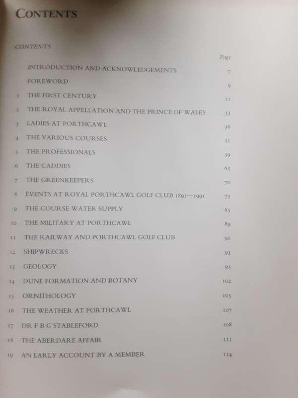Royal Porthcawl Golf Club 1891 1991 compiled by Leo McMahon