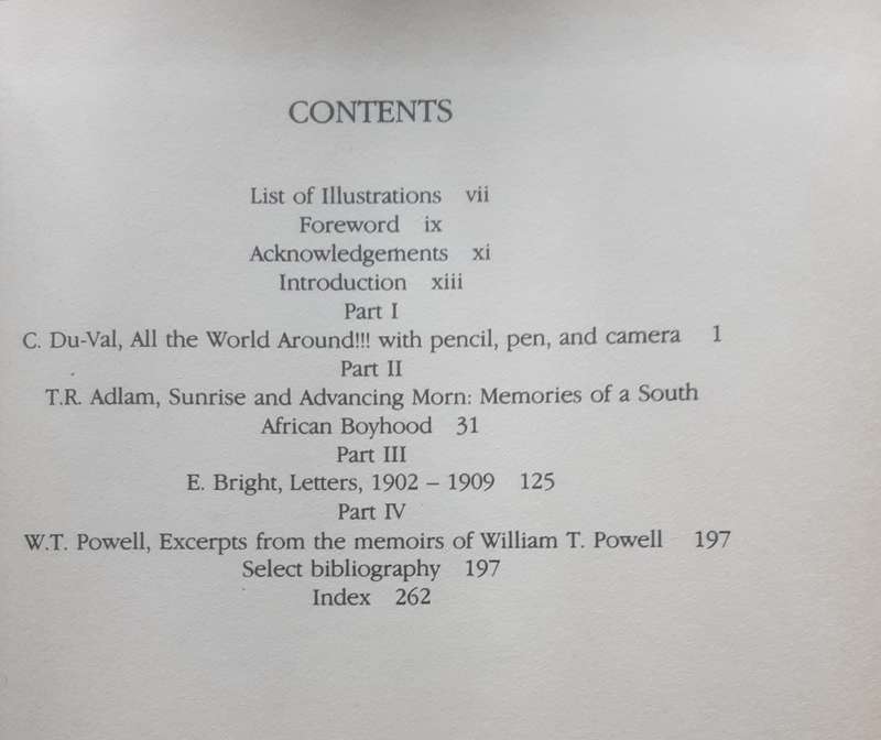 Johannesburg Pioneer Journals 1888 1909 edited by Maryna Fraser VRSIINbr 16