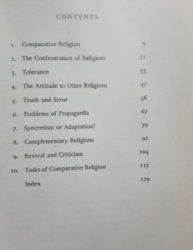 Comparative Religion by Geoffrey Parrinder