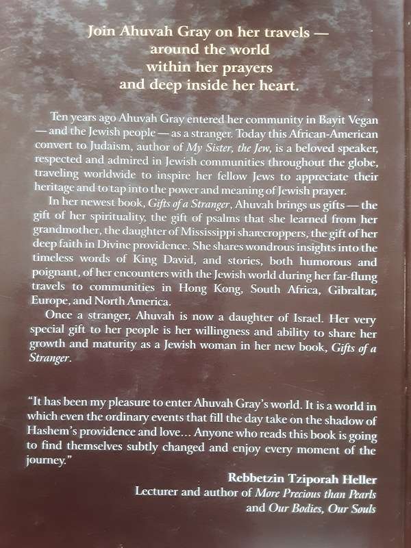 Gifts of a Stranger, A Converts Round the World Travels & Spiritual Journeys by Ahuvah Gray **Signed