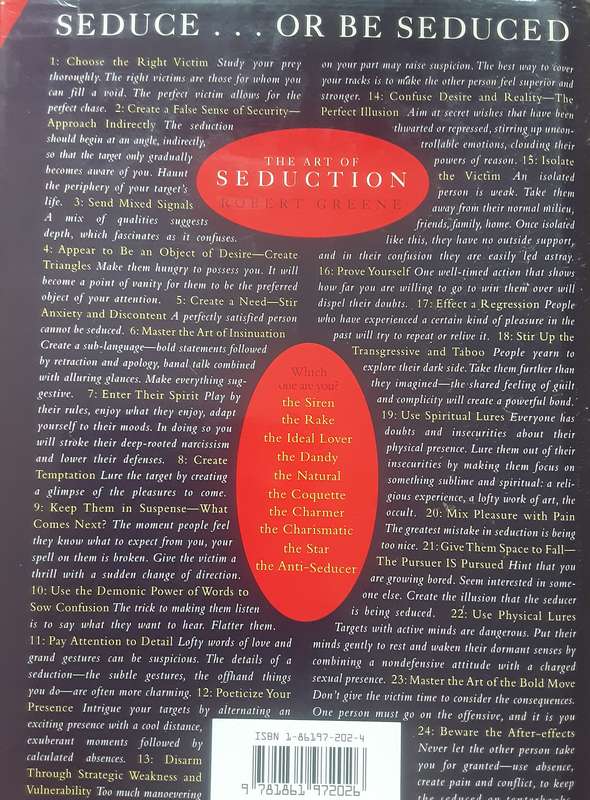 The Art of Seduction by Robert Greene