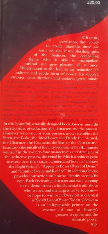 The Art of Seduction by Robert Greene