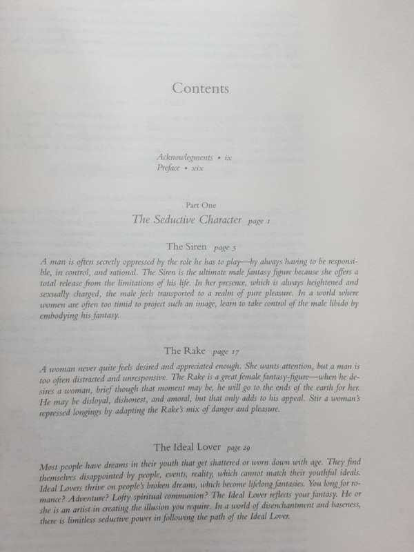 The Art of Seduction by Robert Greene