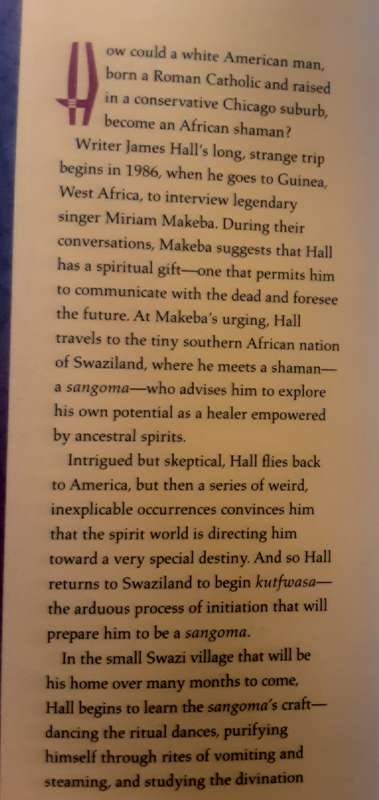 Sangoma, My Odyssey into the Spirit World of Africa by James Hall