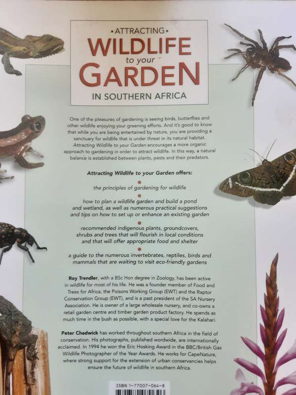 Attracting Wildlife To Your Garden in Southern Africa by Roy Trendler