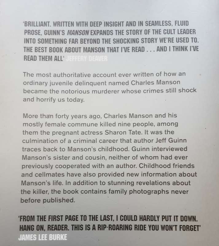 Manson The Life and Times of Charles Manson by Jeff Guinn