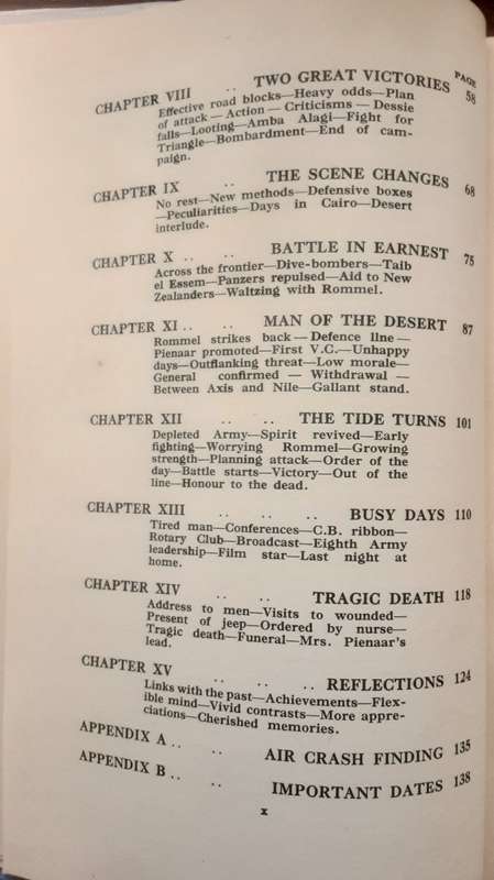 Pienaar of Alamein The Life Story of a Great South African Soldier by A M Pollock