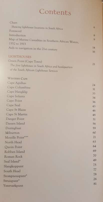 Lighthouses of South Africa Pocket Edition by Gerald Hoberman