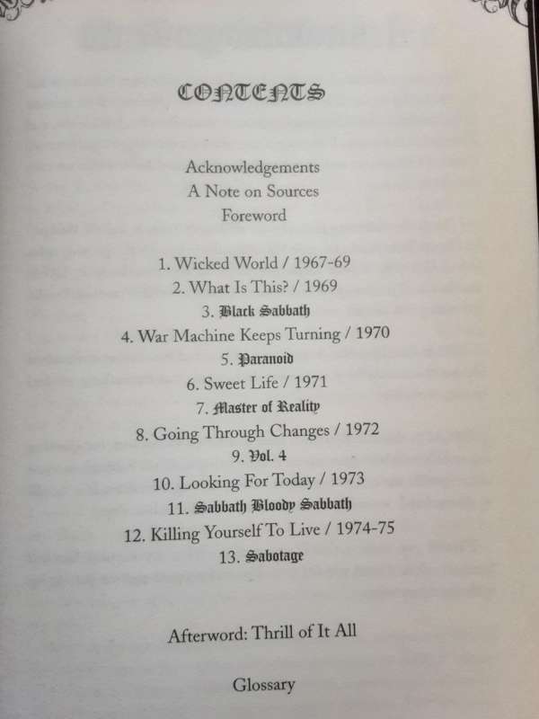 Rat Salad Black Sabbath The Classic Years 1969 1975 by Paul Wilkinson**Uncorrected Proof**