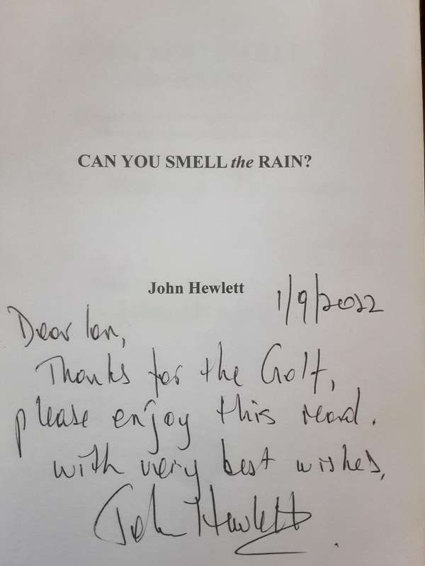 Can You Smell The Rain? A Memoir of Mozambique by John Hewlett **Signed Copy **