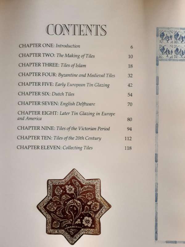 Tile Art A History of Decorative Ceramic Tiles  by Noel Riley