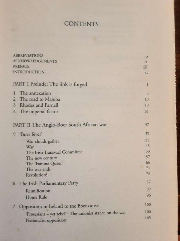 Forgotten Protest Ireland and the Anglo Boer War by Donal P McCracken