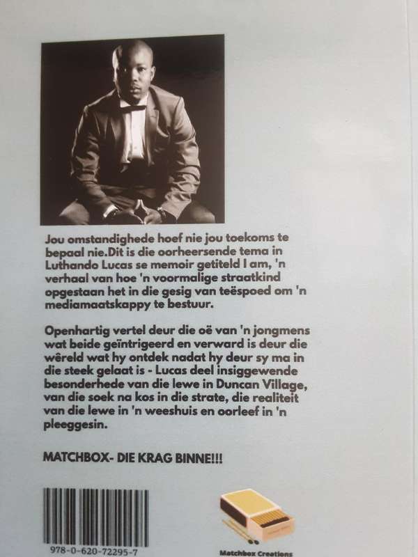 Ek Is, Memoires van n Straatkind by Luthando Lucas