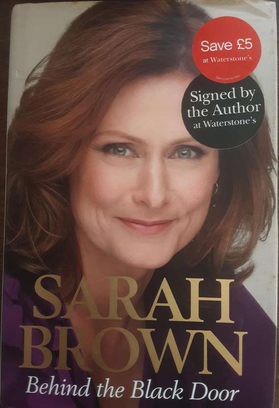 Behind the Black Door by Sarah Brown ***SIGNED COPY**