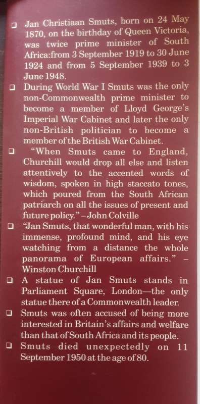 Jan Smuts and his International Contemporaries  by O Geyser