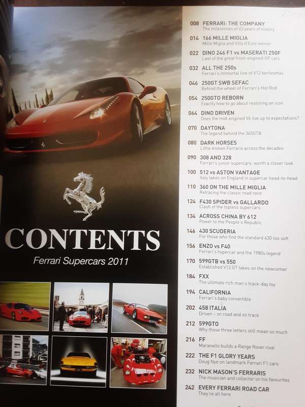 Ferrari Supercars MagBook from the Publishers of Evo & Octane