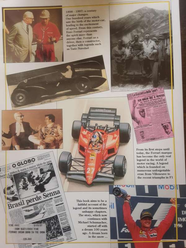 Ferrari ....A Dream Born In The Snow, The Story of the Prancing Horse from 1898 until Today