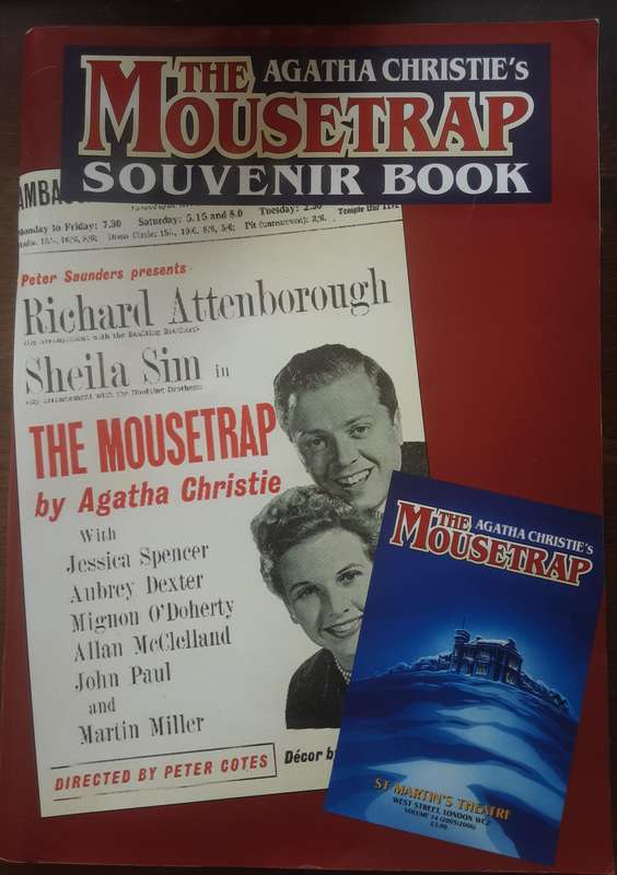 Agatha Christie's  The Mousetrap Souvenir Book by St Martin's Theatre