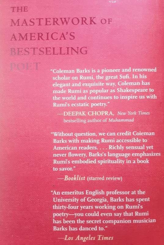 Rumi, The Big Red Book by Coleman Barks