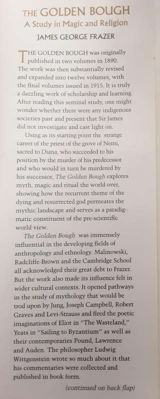 The Golden Bough A Study in Magic and Religion by James George Frazer