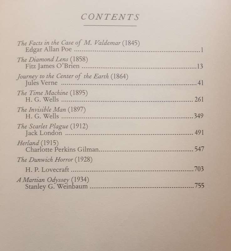 Classic Science Fiction by Word Cloud Classics