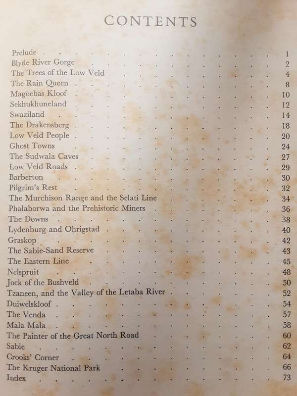 Low Veld Trails by T V Bulpin and Penny Miller