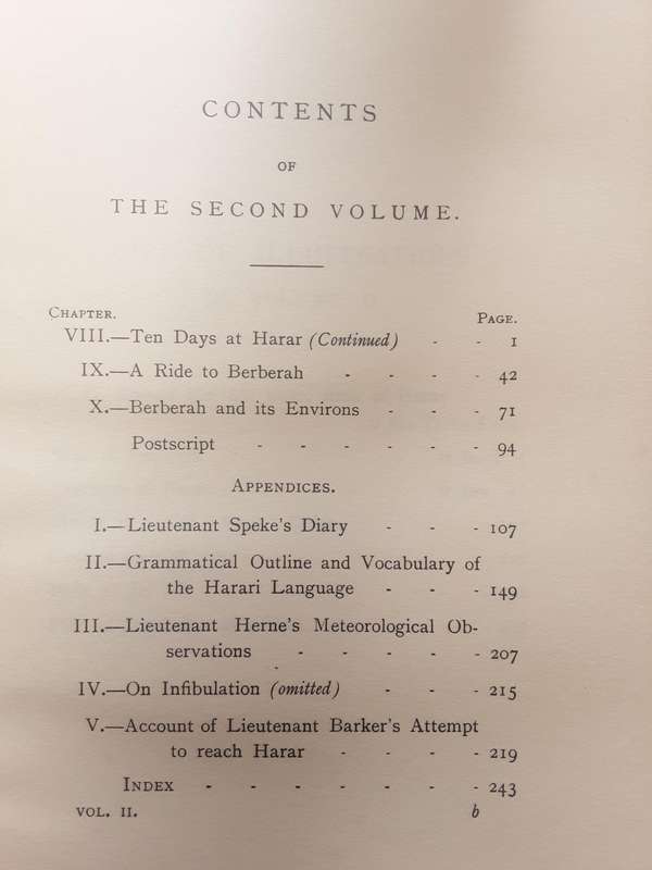 First Footsteps in East Africa Volume II by Captain Sir Richard Burton