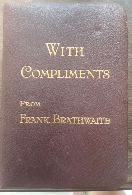 The Sporting Chronicle Racing Up To Date Yearly Part 1928 With Compliments Frank Braithwaite
