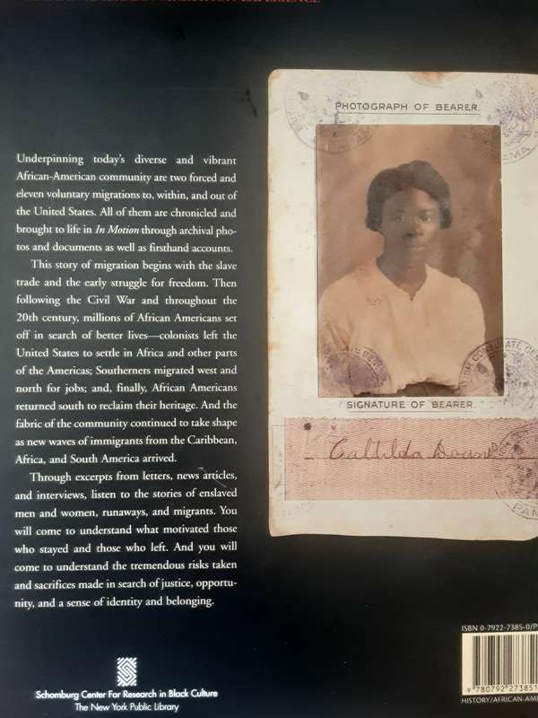 In Motion The African American Migration Experience by Howard Didson and Slyviane A Diouf