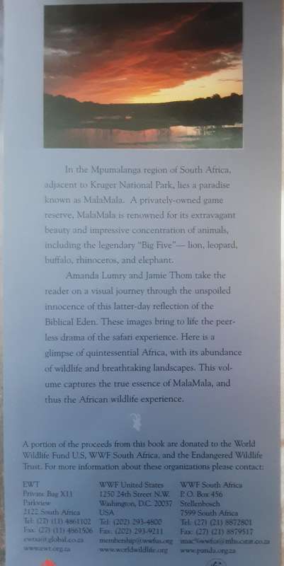 Mala Mala Pathway to an African Eden by Amanda Lumry & Jamie Thom