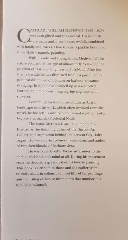 Views in Colonial Natal , Select Catalogue Rasionne of Cathcart William Methvan by Nigel Hughes