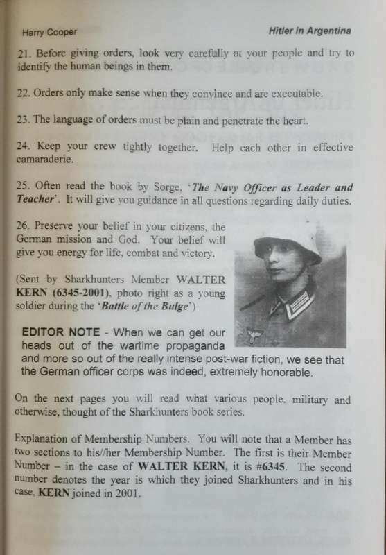 Hitler in Argentina The Documented Truth of Hitler's Escape from Berlin by Harry Cooper