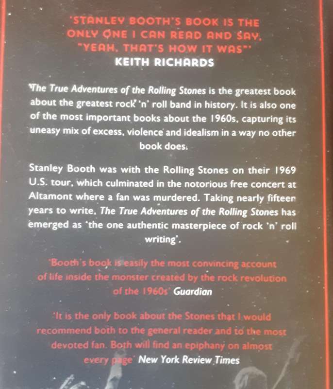 The True Adventures of the Rolling Stones by Stanley Booth