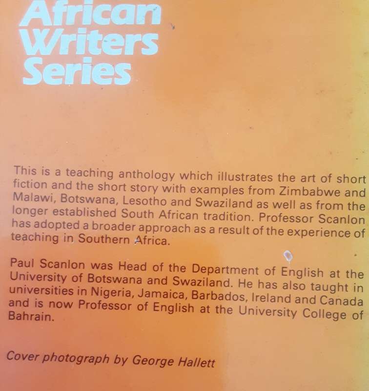 Stories From Central & Southern Africa edited by Paul A Scanlon
