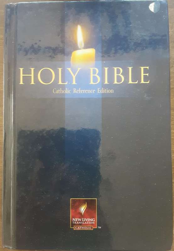 Holy Bible Catholic Reference Edition New Living Translation **as new**