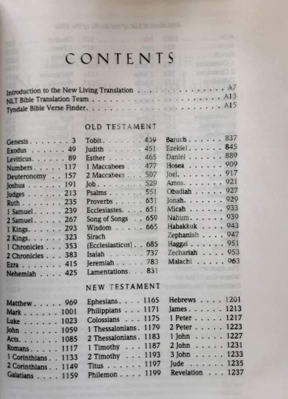 Holy Bible Catholic Reference Edition New Living Translation **as new**
