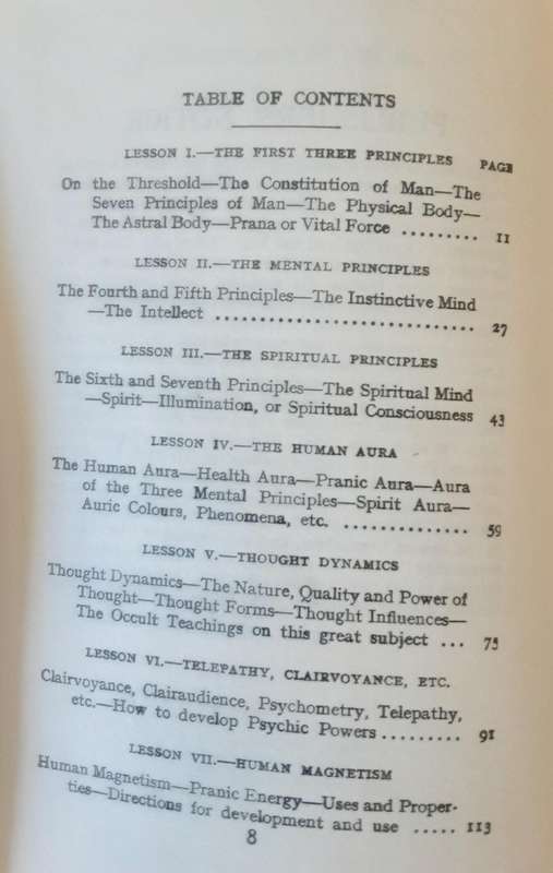 Fourteen Lessons in Yogi Philosophy & Oriental Occultism by Yogi Ramacharaka