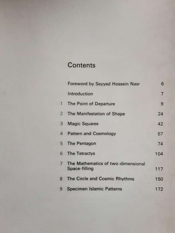 Islamic Patterns an Analytical and Cosmological Approach by Keith Critchlow