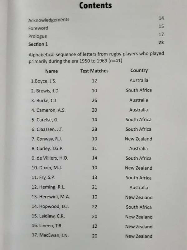 Lessons Learned From Rugby Coaches by Gordon D Paterson